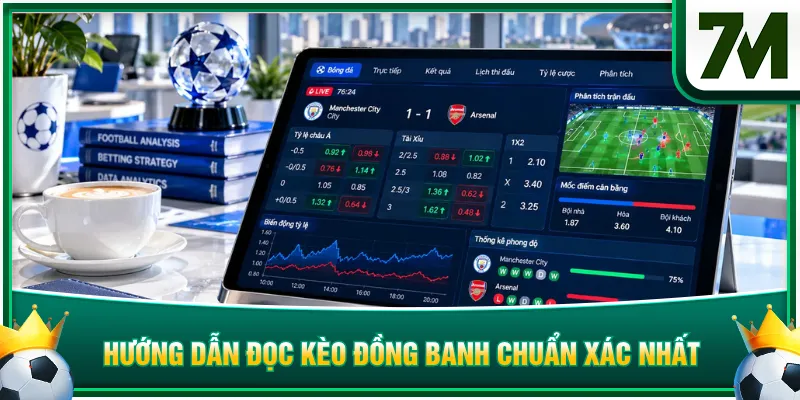 Hướng dẫn đọc kèo đồng banh chuẩn xác nhất