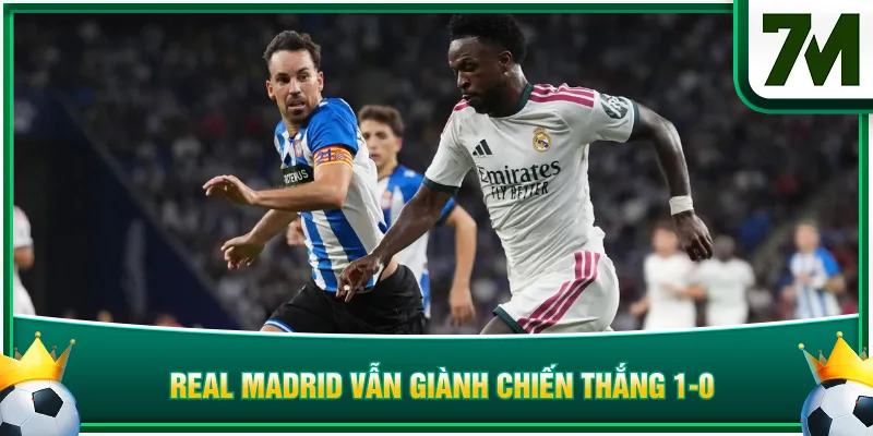 Real Madrid vẫn giành chiến thắng 1-0